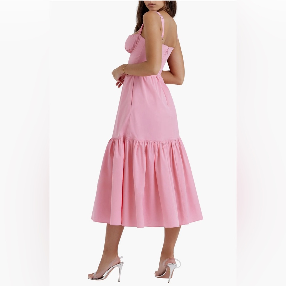 House of CB Elia pink midi dress NWT - Picture 11 of 15